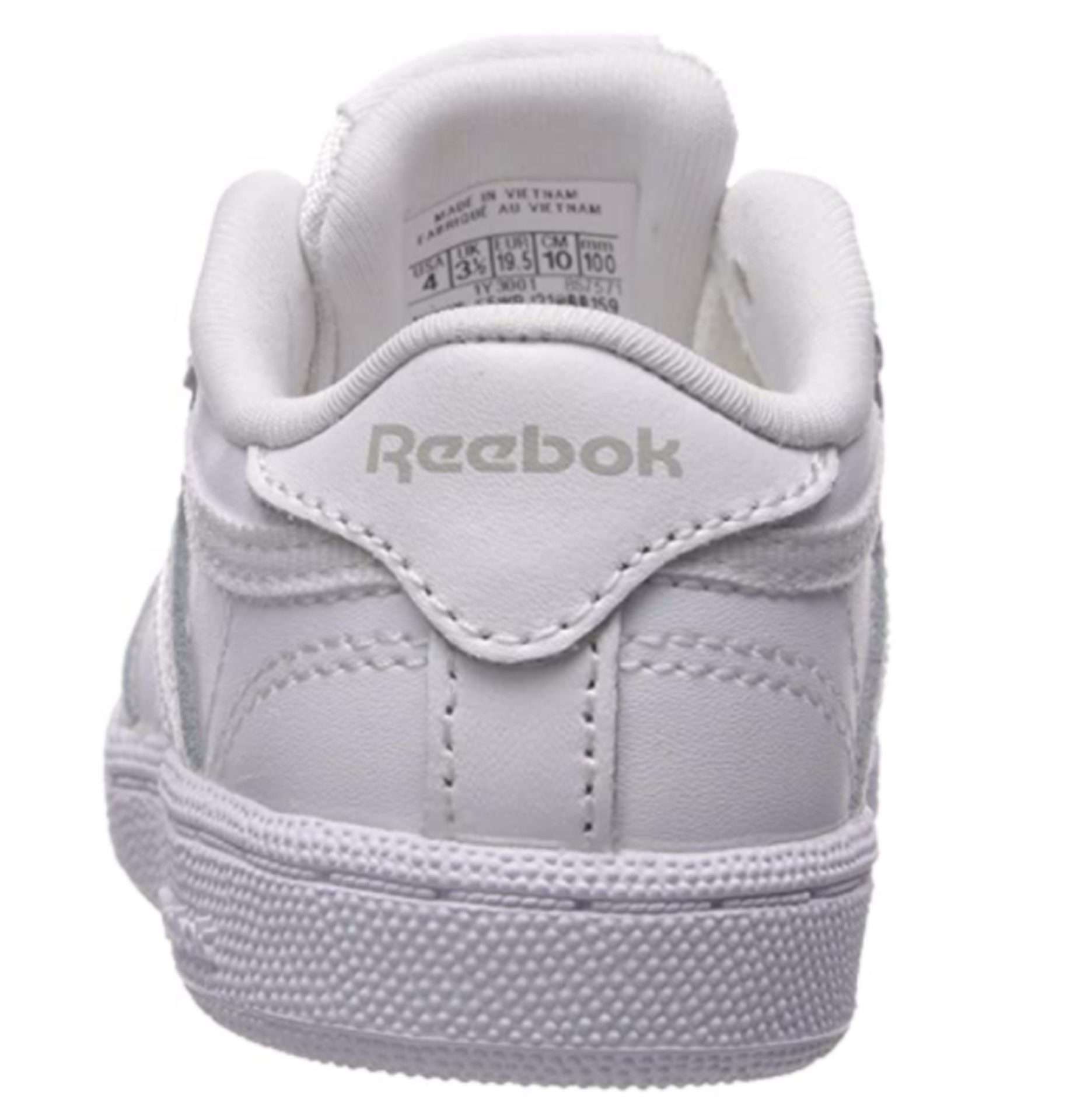 Reebok Kid's(Infant) Club C Shoes,BS7571,White/Sheer Grey