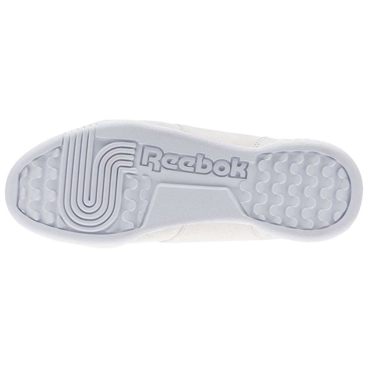 Reebok Women's Workout Lo Plus,BS9953,Pale Pink/White
