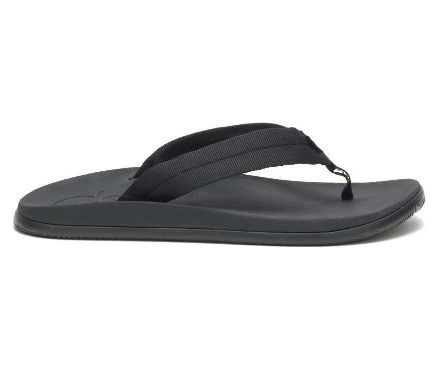 Chaco Men's Chillos Flip Sandals Black JCH107921