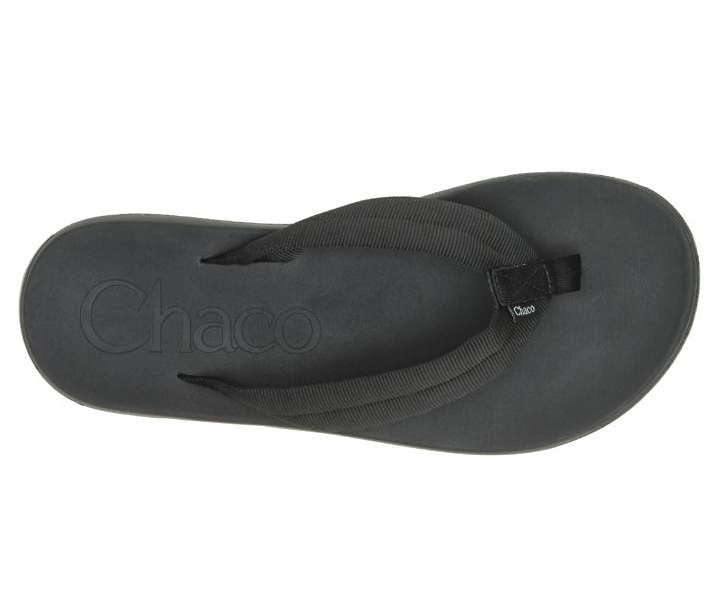 Chaco Men's Chillos Flip Sandals Black JCH107921