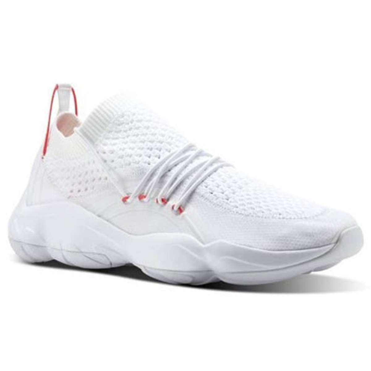 Reebok Men's DMX Fusion Shoes,CM9644, White/Black/Neon Cherry