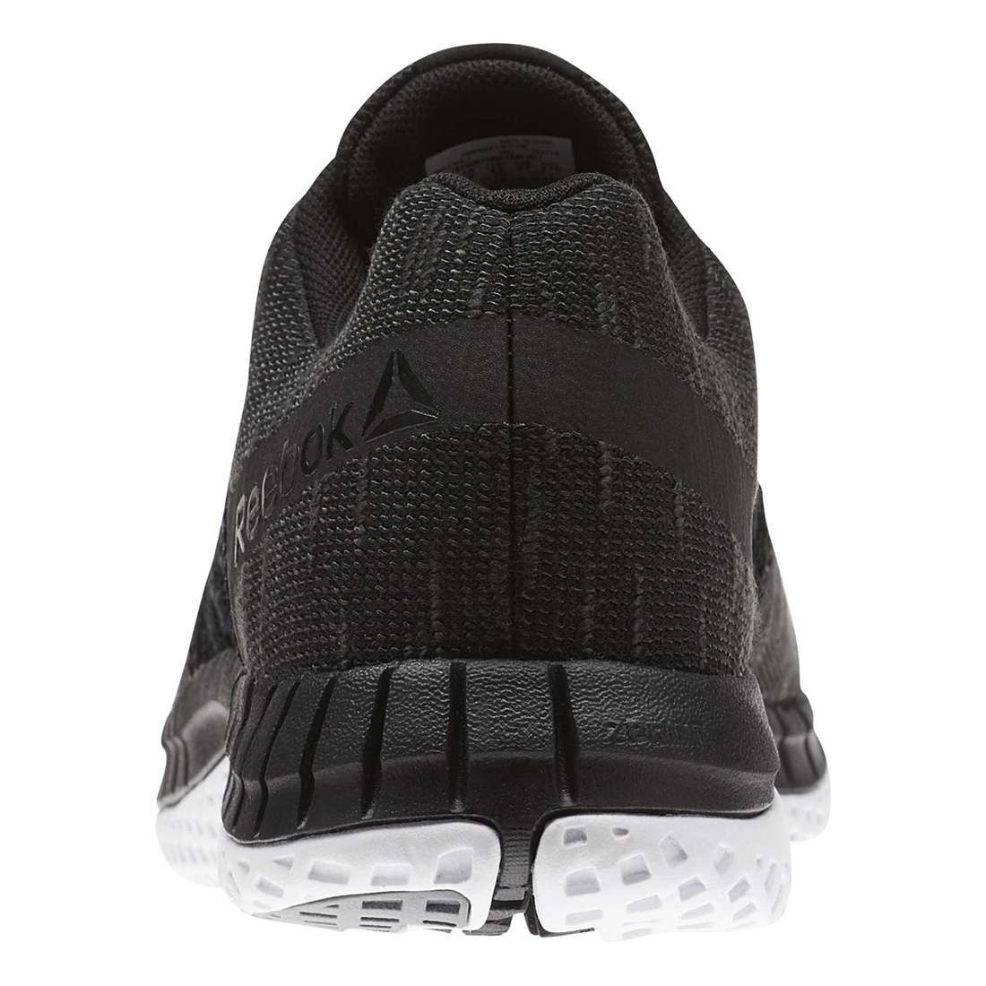 Reebok Men's Print Run Distance Shoes,CN0411,Black/Alloy/White