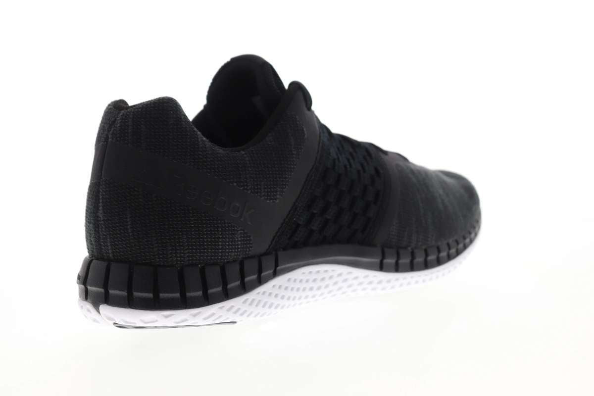 Reebok Men's Print Run Distance Shoes,CN0411,Black/Alloy/White