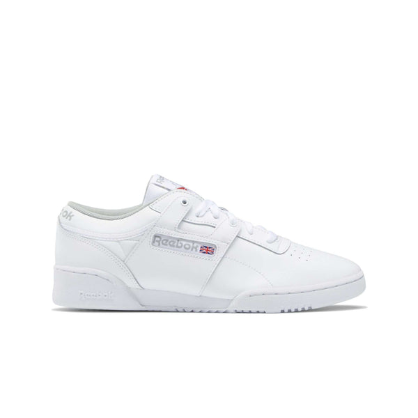 Reebok Men's Workout Low Shoes,63978,White/Gum