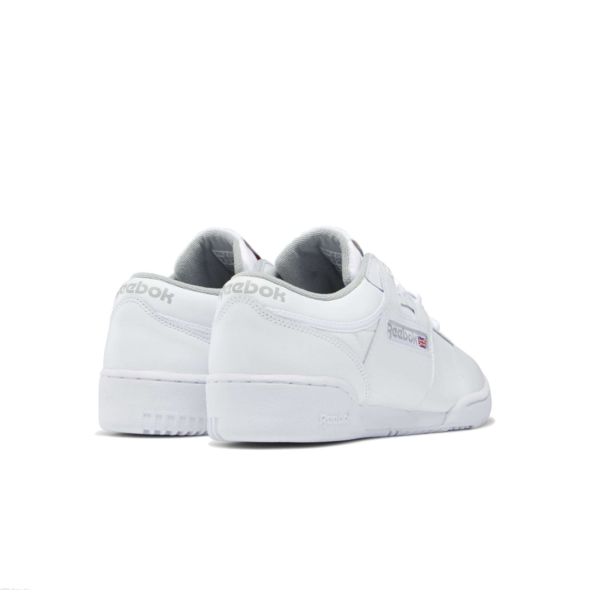 Reebok Men's Workout Low Shoes,CN0636,White/Grey