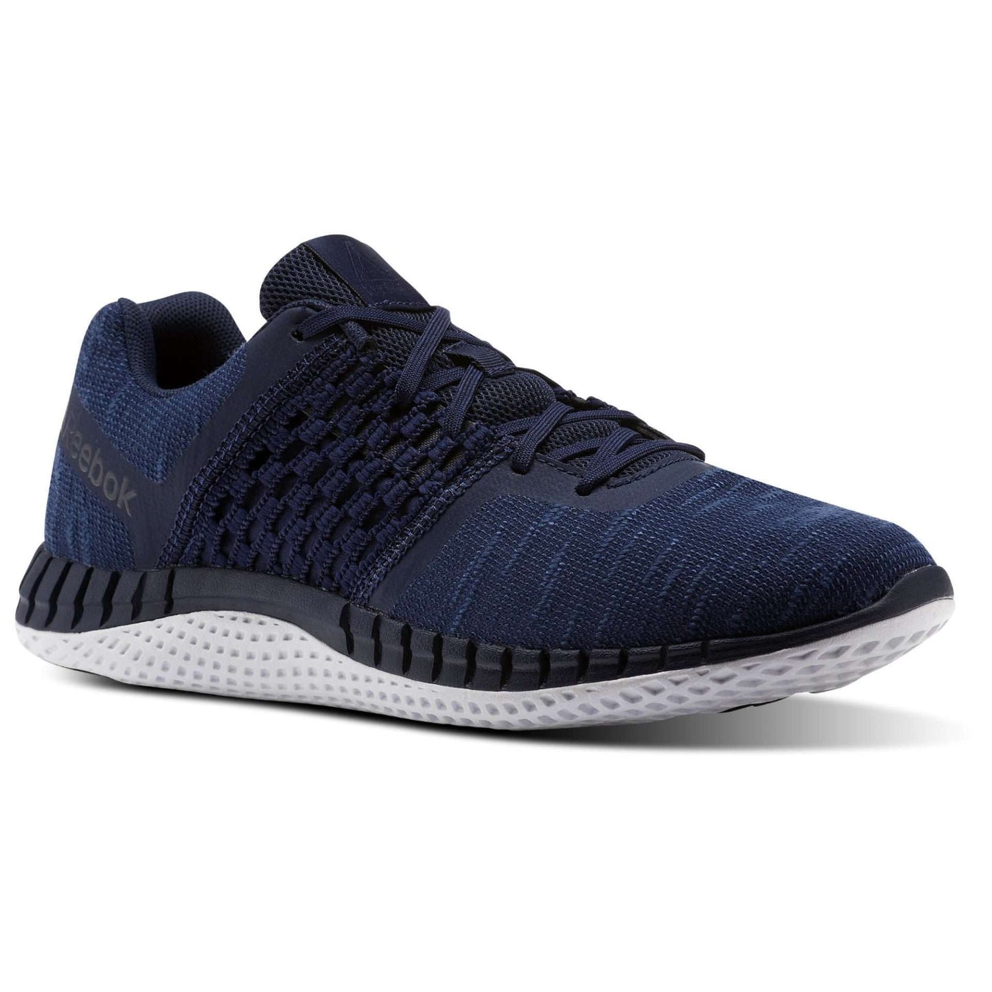 Reebok Men's Print Run Distance Shoes,CN1656,Collegiate Navy/White/Steel