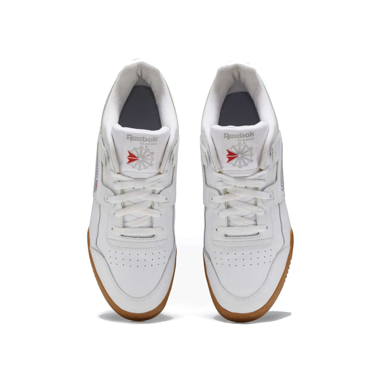 Reebok Men's Workout Plus Shoes,CN2126,White / Carbon / Classic Red / Reebok Royal