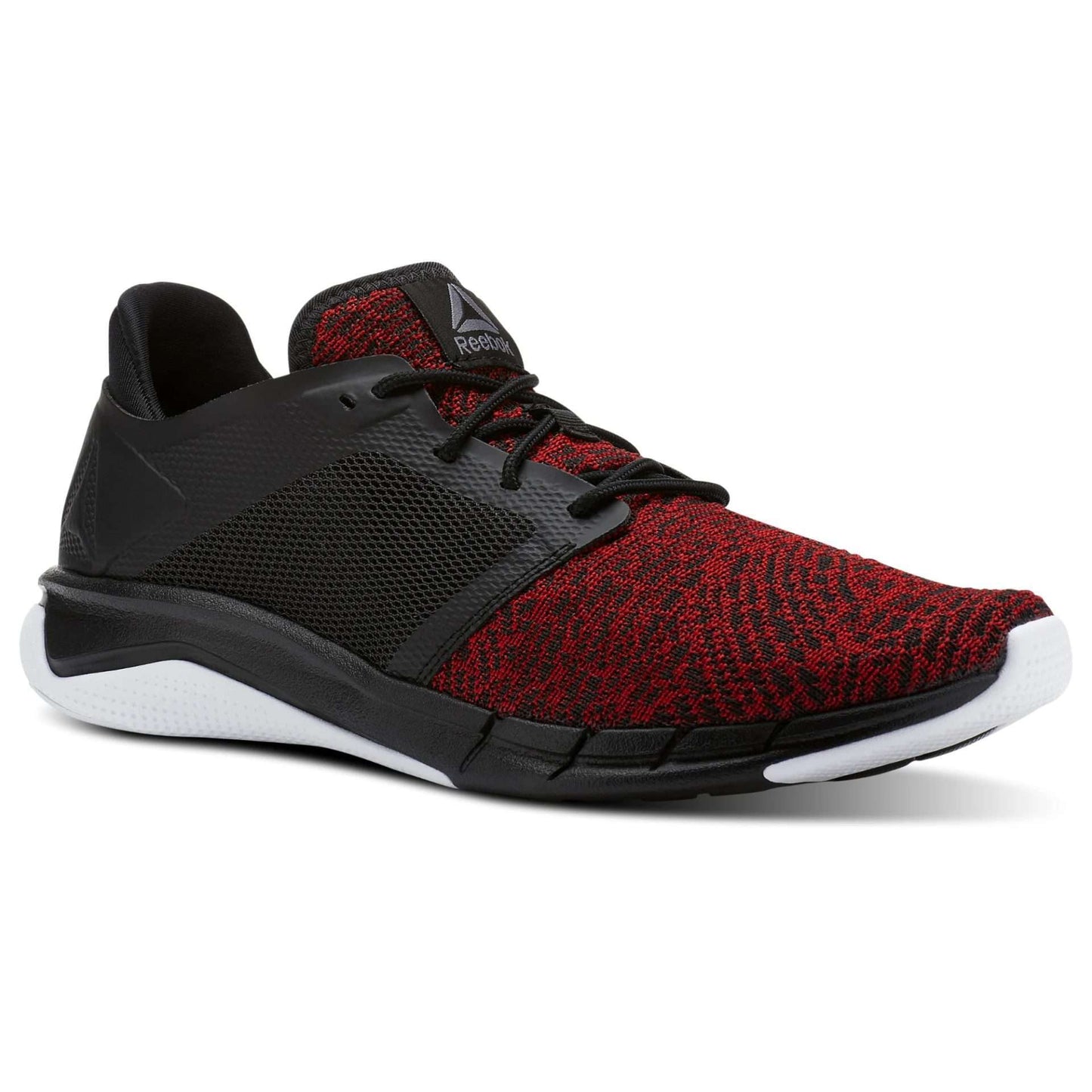 Reebok Men's Print Run 3.0 Shoe,CN2503,Black/Primal Red/White
