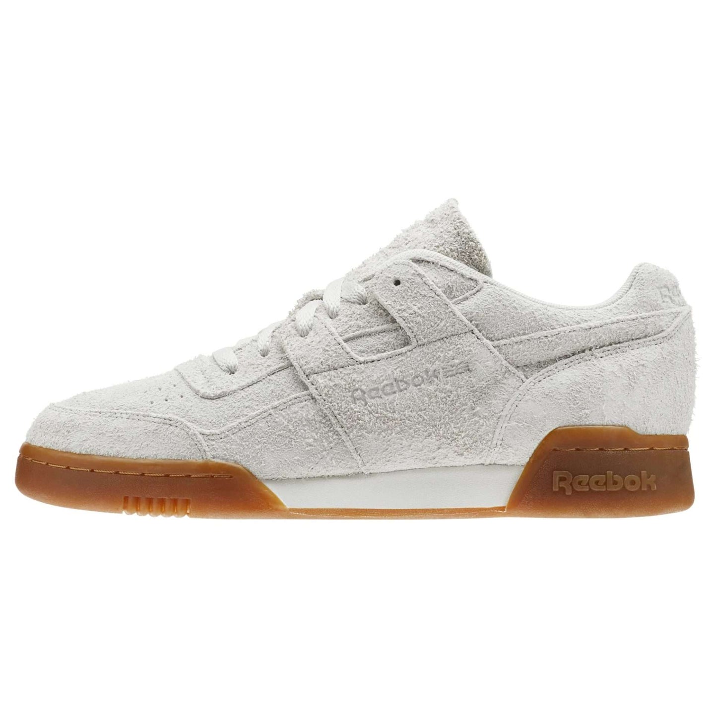 Reebok Men's Workout Plus MU Shoes,CN3755,Suede-White/Gum