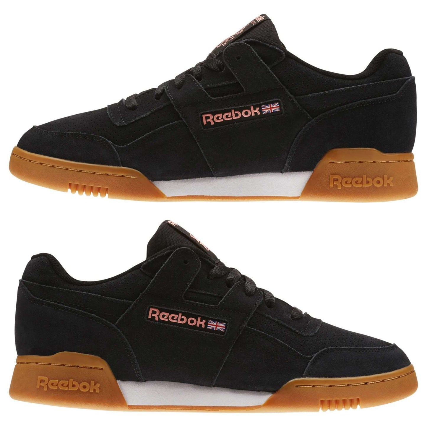 Reebok Men's Workout Plus MU Shoes,CN5194, Black/Digital Pink/White/Gum