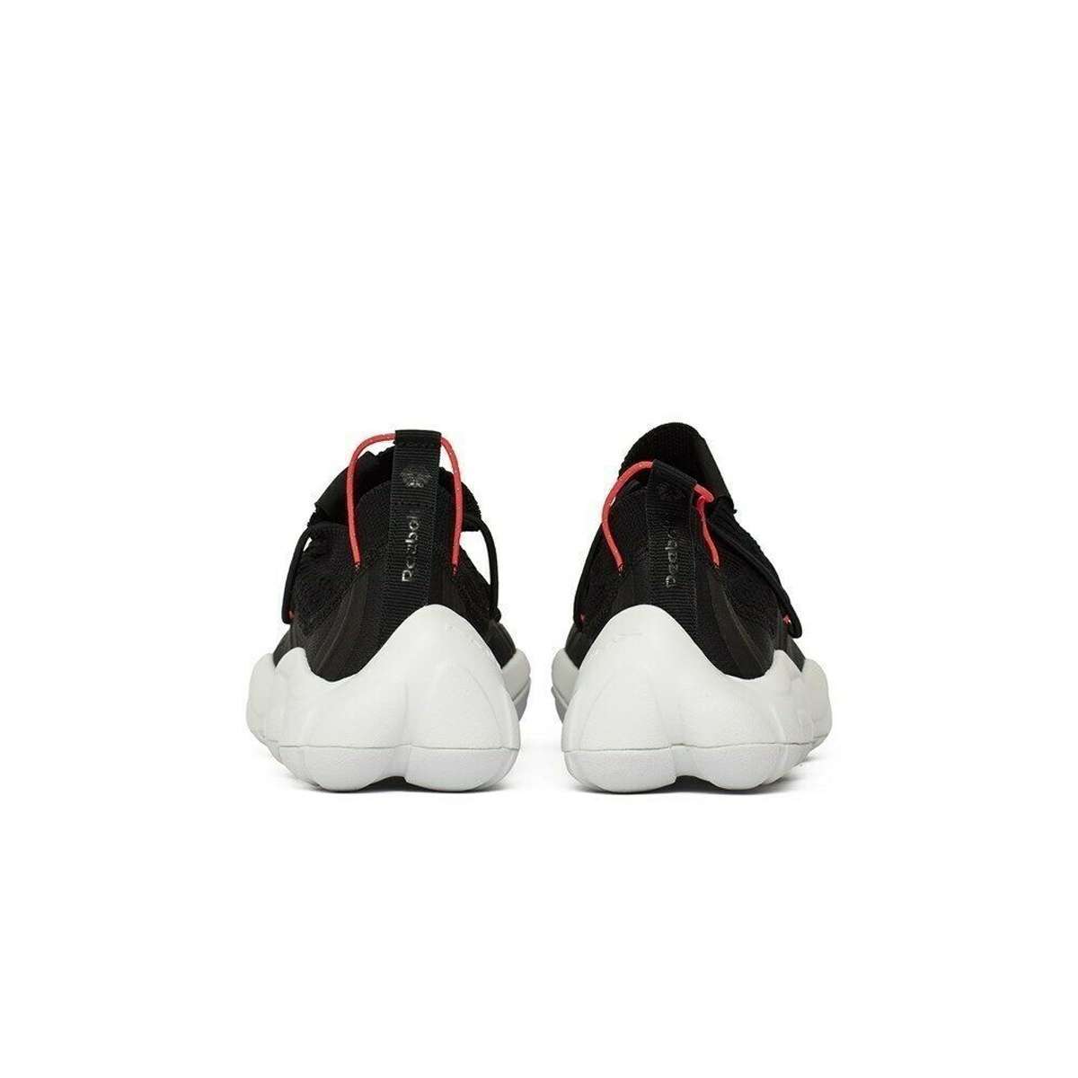Reebok Men's DMX Fusion Shoes,CM9643,Black/White/Neon Cherry