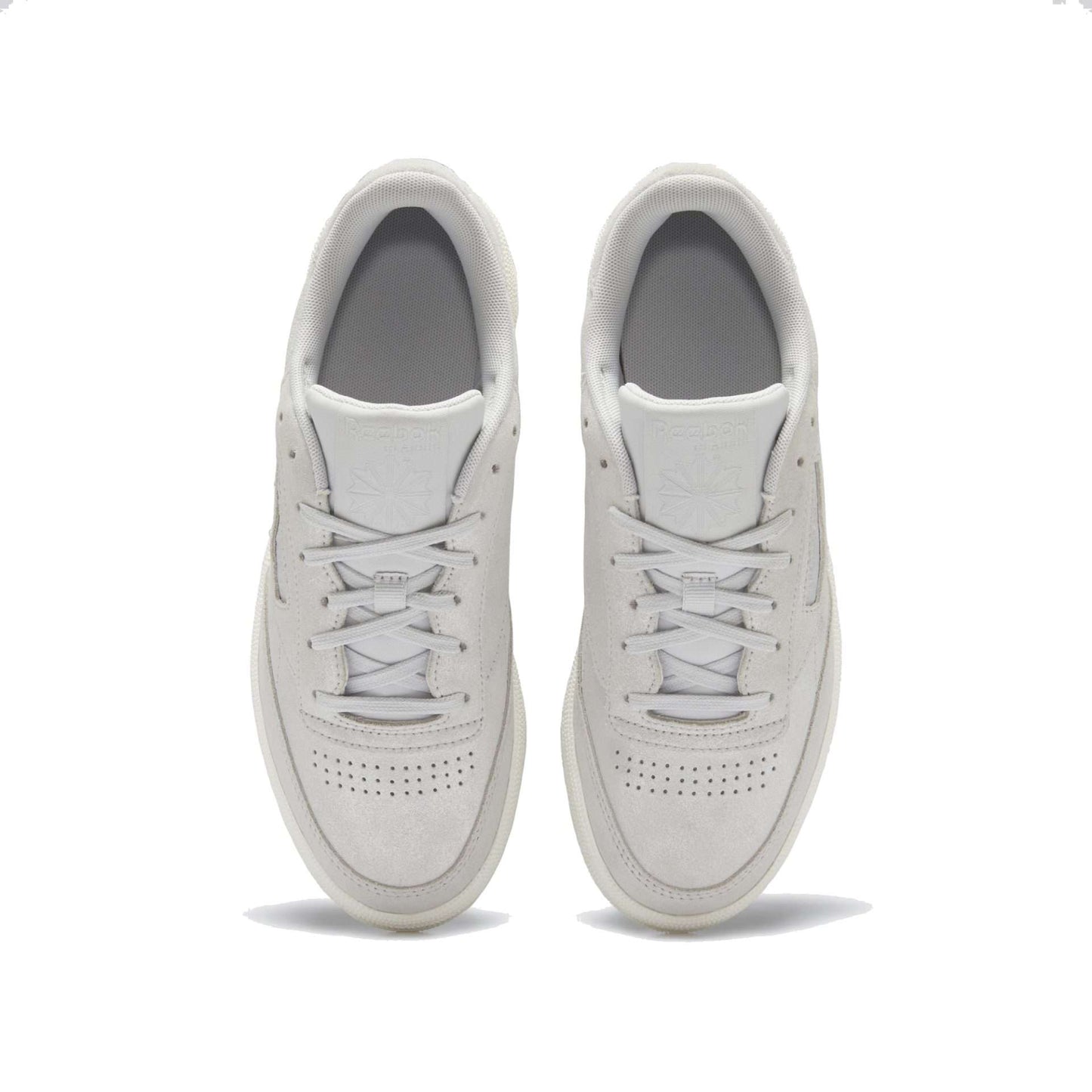 Reebok Classic Women's CLUB C 85 Shoes H01407, Pure Grey 2 / Matte Silver / Chalk