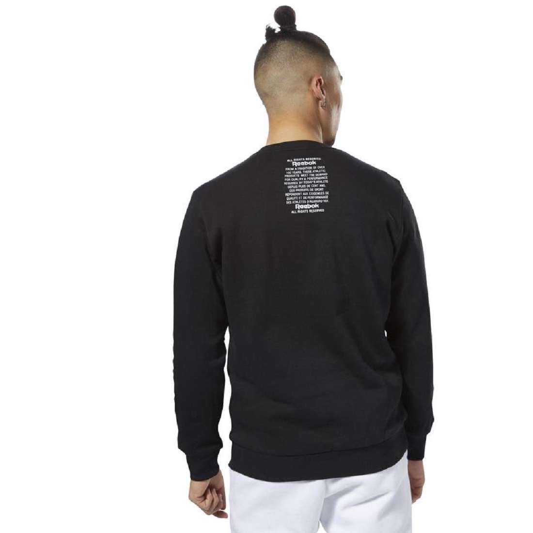 Reebok Men's Unisex Fleece Crew Sweatshirt