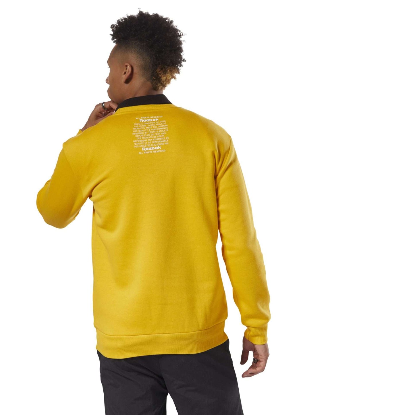 Reebok Men's Unisex Fleece Crew Sweatshirt