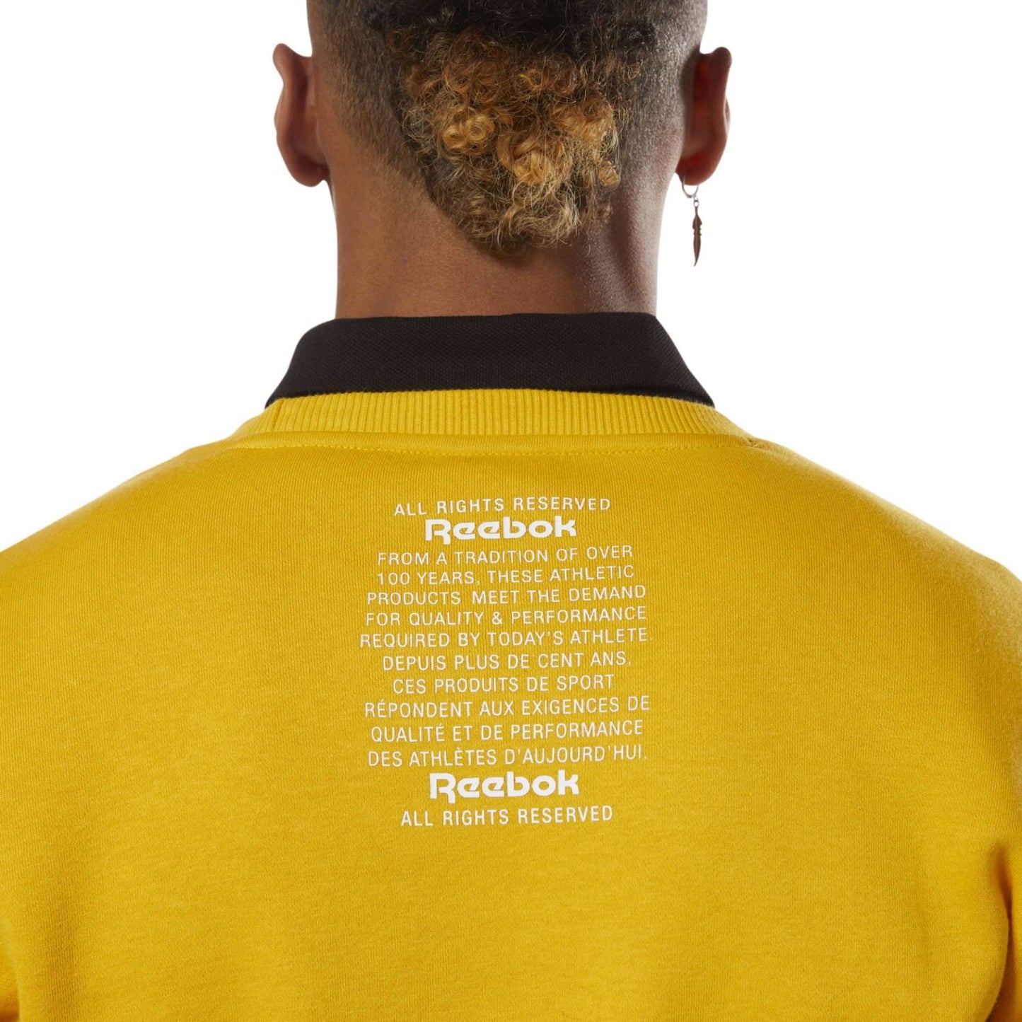 Reebok Men's Unisex Fleece Crew Sweatshirt