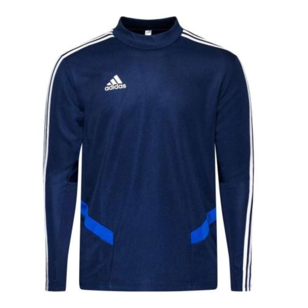 A front view of the adidas Tiro 19 Training Top for men's soccer