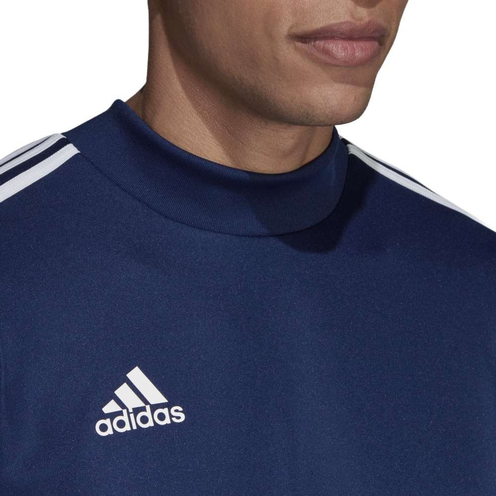 A front view of the adidas Tiro 19 Training Top for men's soccer