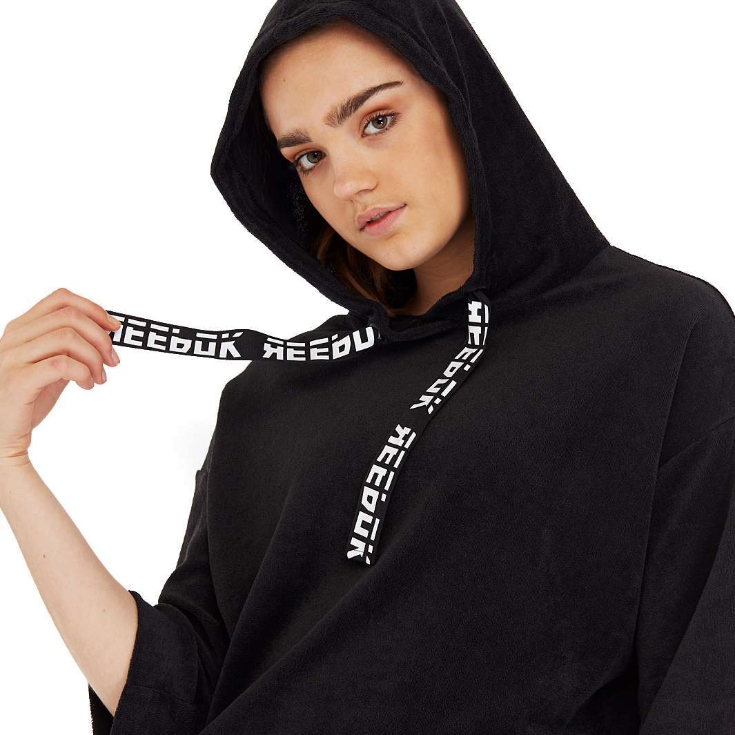 Reebok Women's Terry Cropped Hoodie