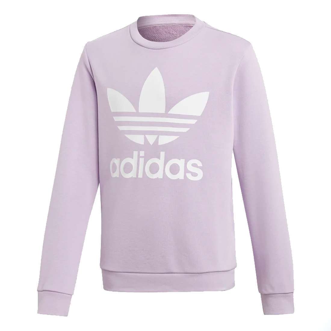 Clothing Purple Adidas Trefoil Sweatshirt Women's Grey Adidas