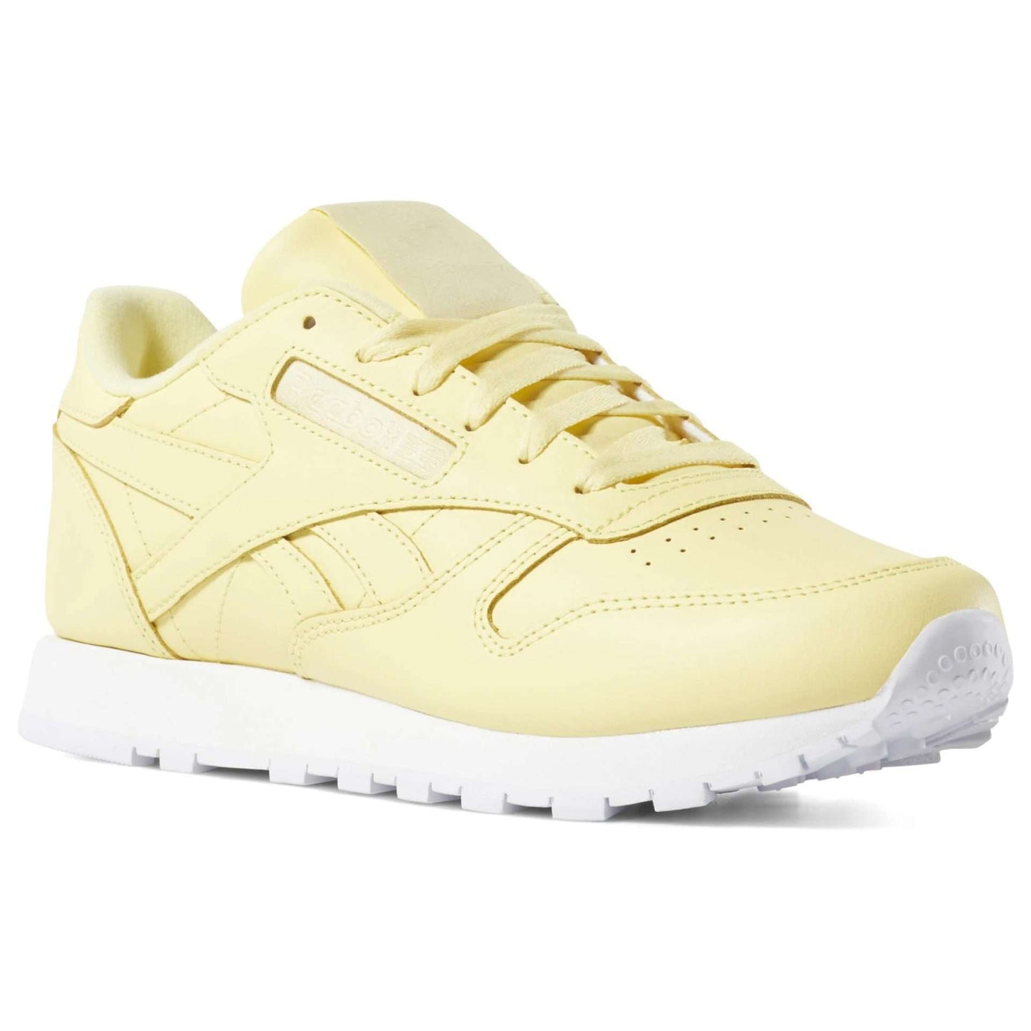Reebok Women's Classic Leather Shoes ,DV3725,Filtered Yellow / White