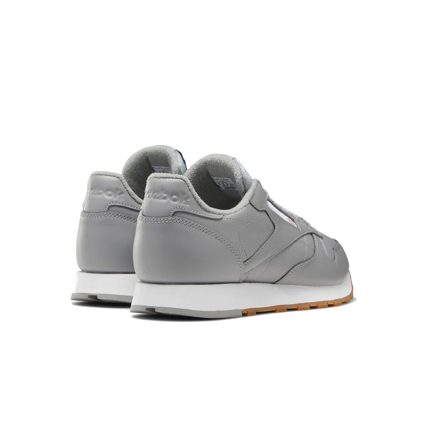 Reebok Men's Classic Leather Shoes,DV7172,True Grey/White