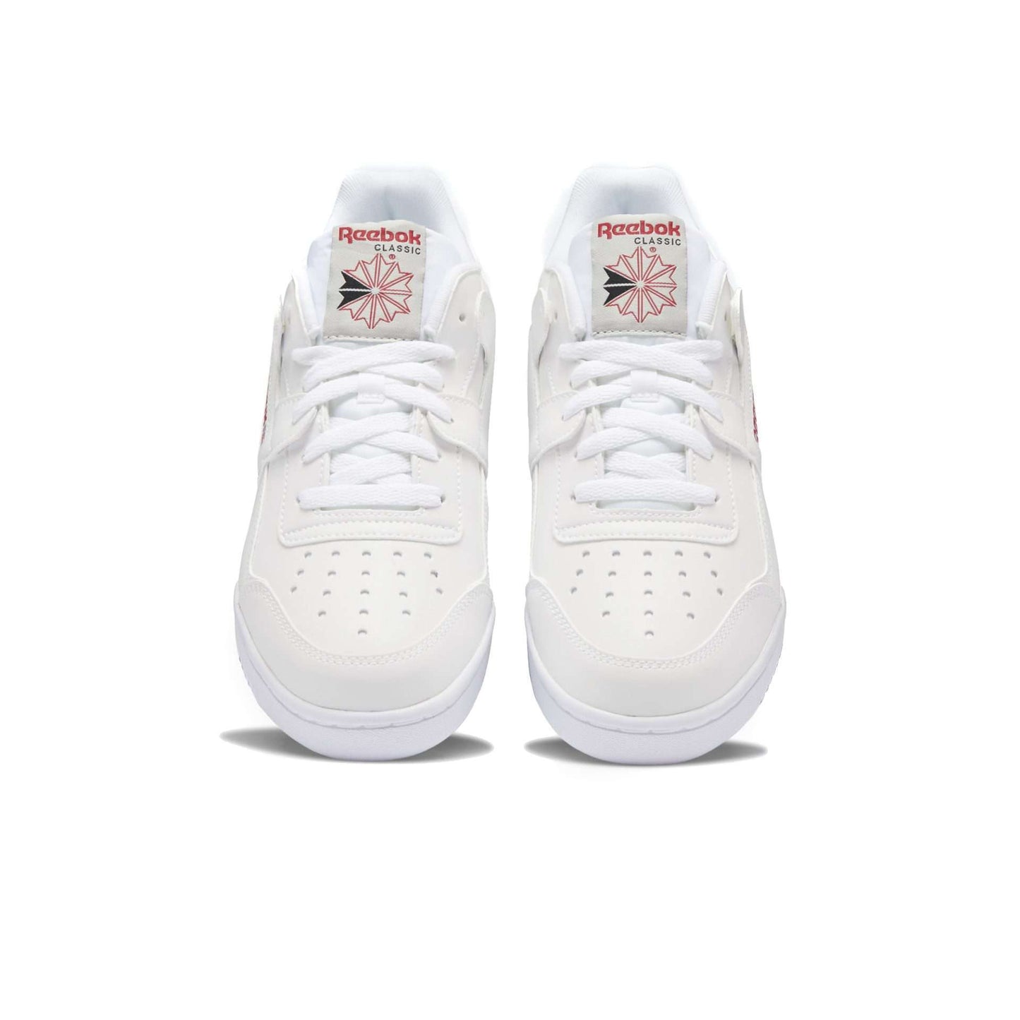 Reebok Men's Workout Plus Shoes,DV7238,White/Skull Grey/Red/Black