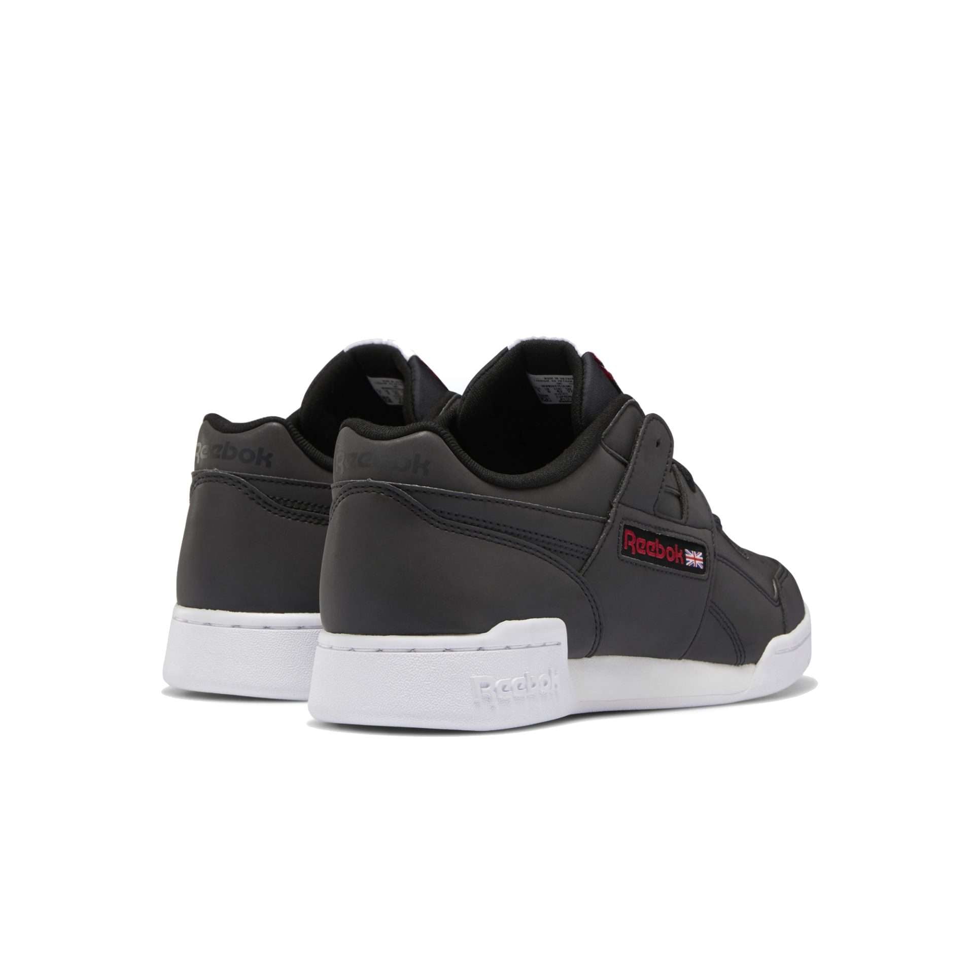 Reebok Men's Workout Plus Shoes,DV7239,Black/White/Excellent Red