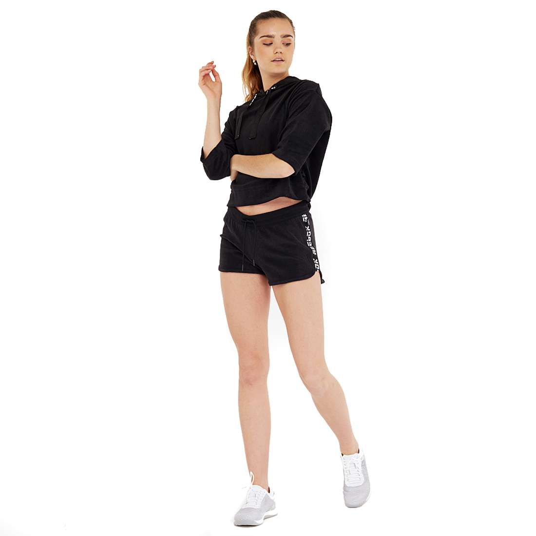 Reebok Women's Terry Cropped Hoodie