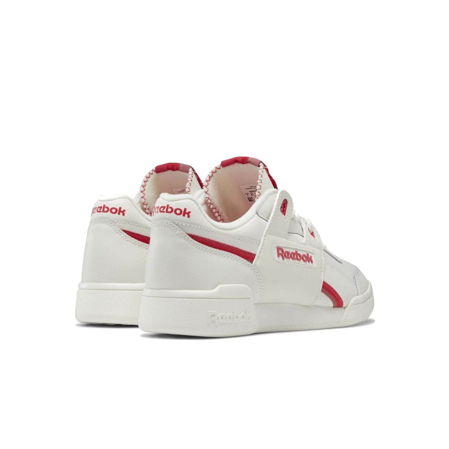 Reebok Women's Workout Lo Plus,DV6600,Chalk/Pink/Red/Rose Dust