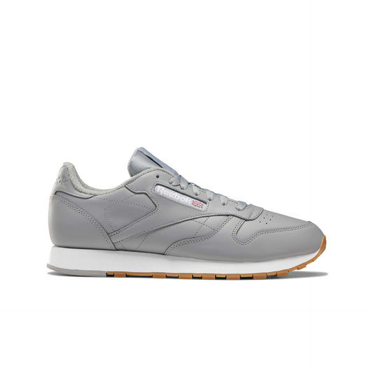 Reebok Men's Classic Leather Shoes,9771,White / White / Grey