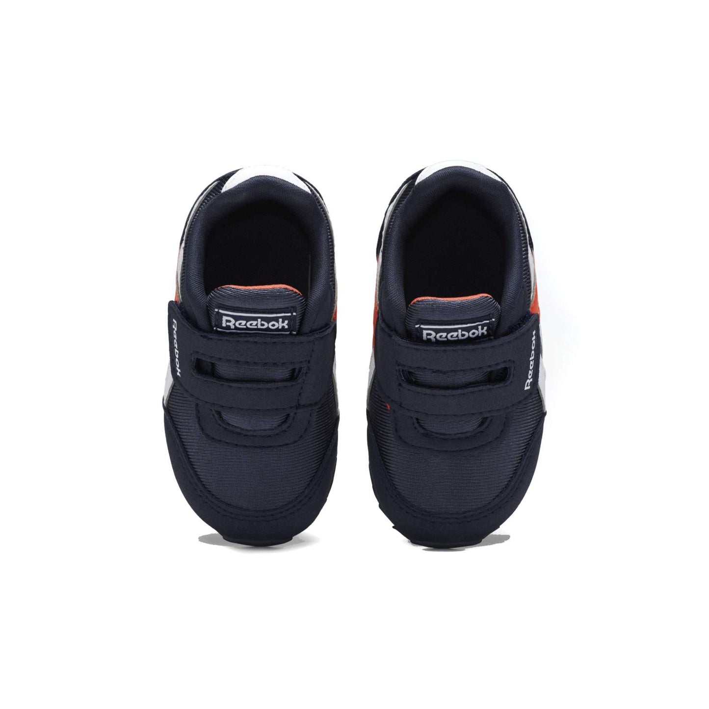 Reebok Kid's(Toddler) Royal Classics Jogger 2 Shoes,EF3738,Collegiate Navy / Vivid Orange / White