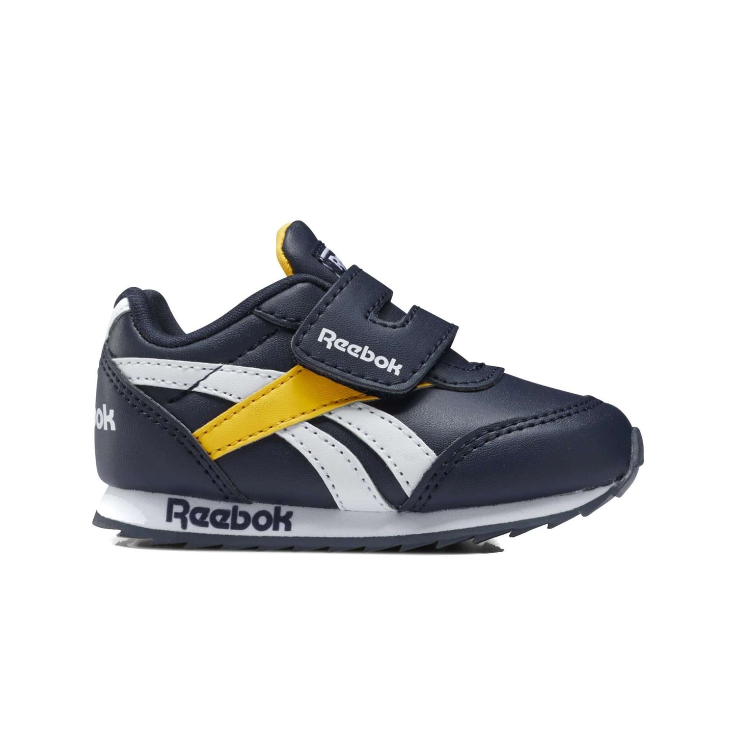Reebok Kid's(Toddler) Royal Classics Jogger 2 Shoes,EH2112,Collegiate Navy / Solar Gold / White