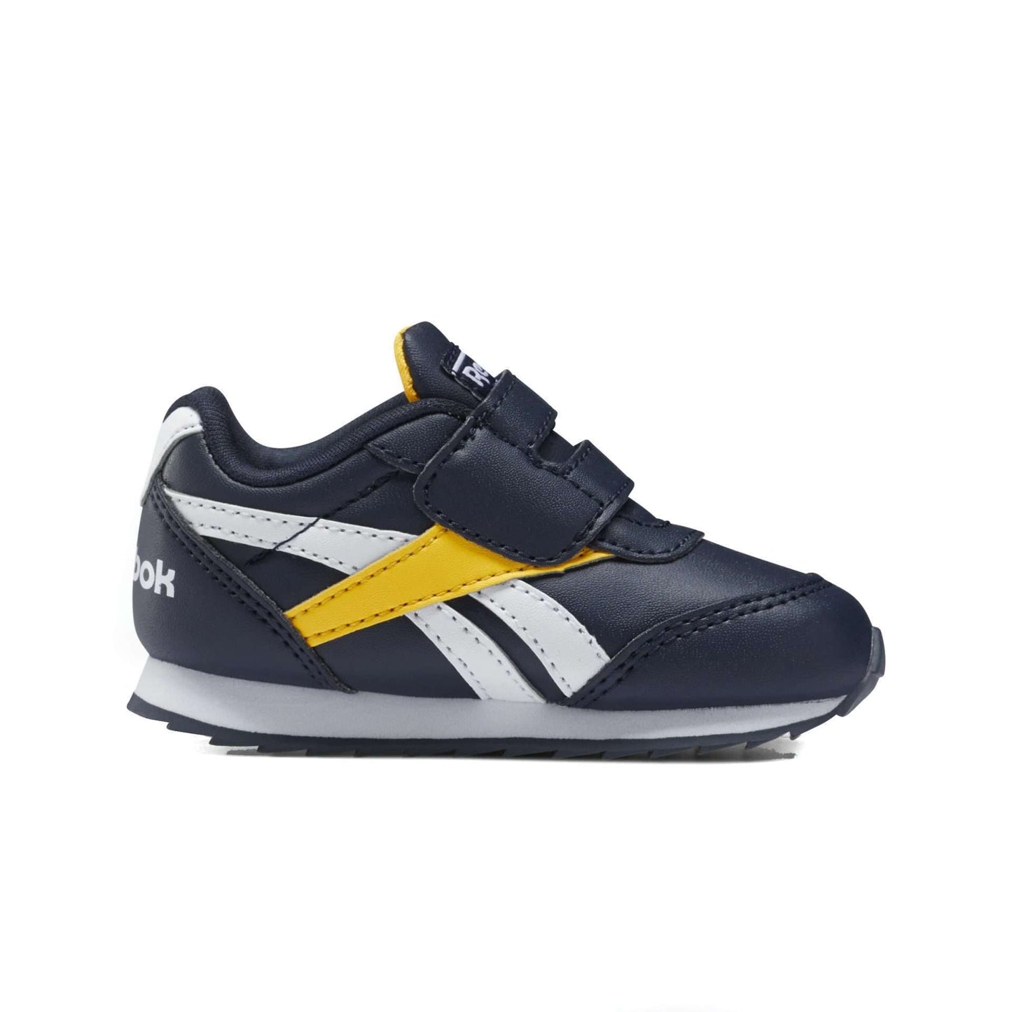 Reebok Kid's(Toddler) Royal Classics Jogger 2 Shoes,EH2112,Collegiate Navy / Solar Gold / White