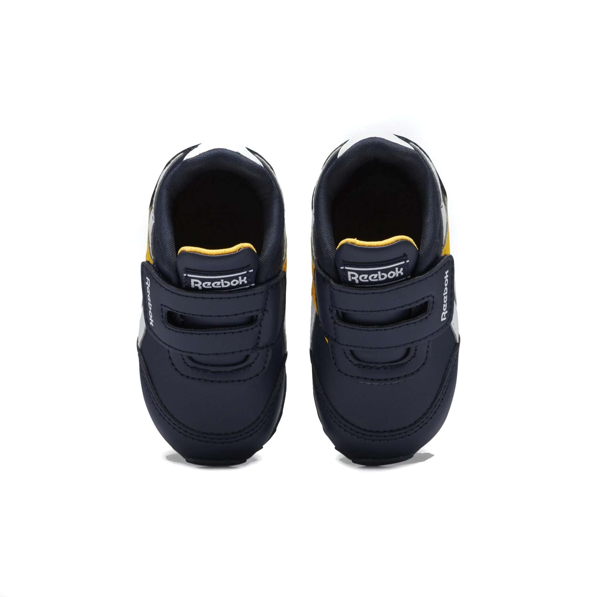 Reebok Kid's(Toddler) Royal Classics Jogger 2 Shoes,EH2112,Collegiate Navy / Solar Gold / White