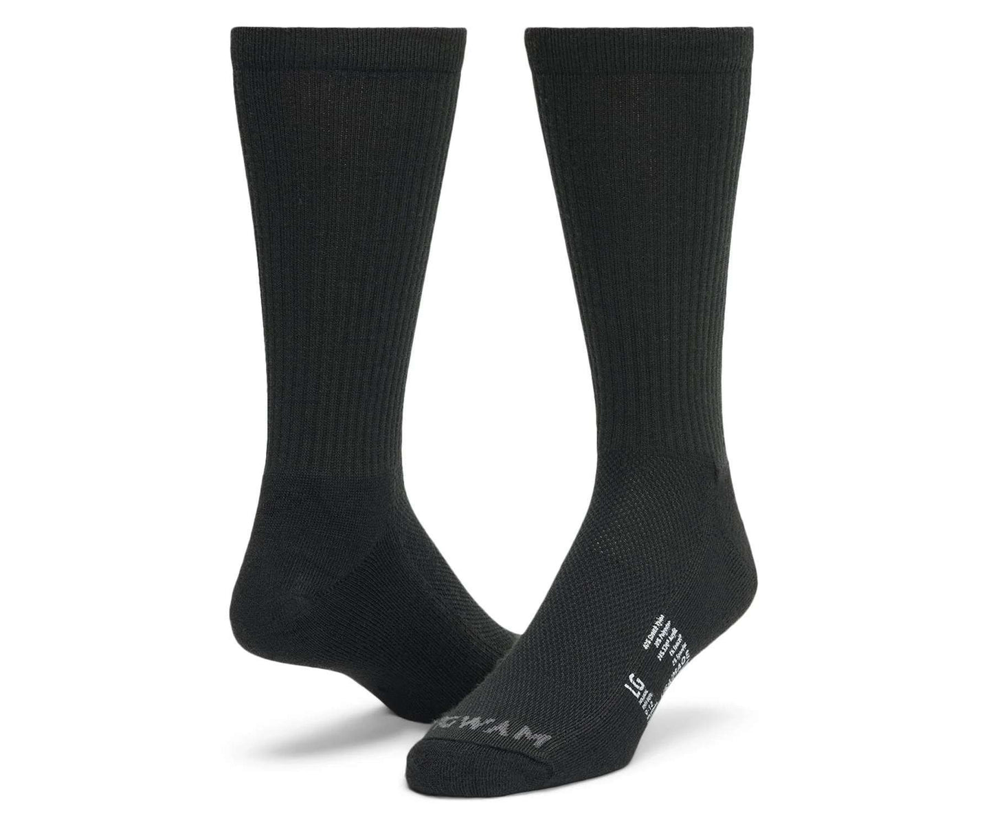 WIGWAM Postal Lite Crew, F6325-052, Black