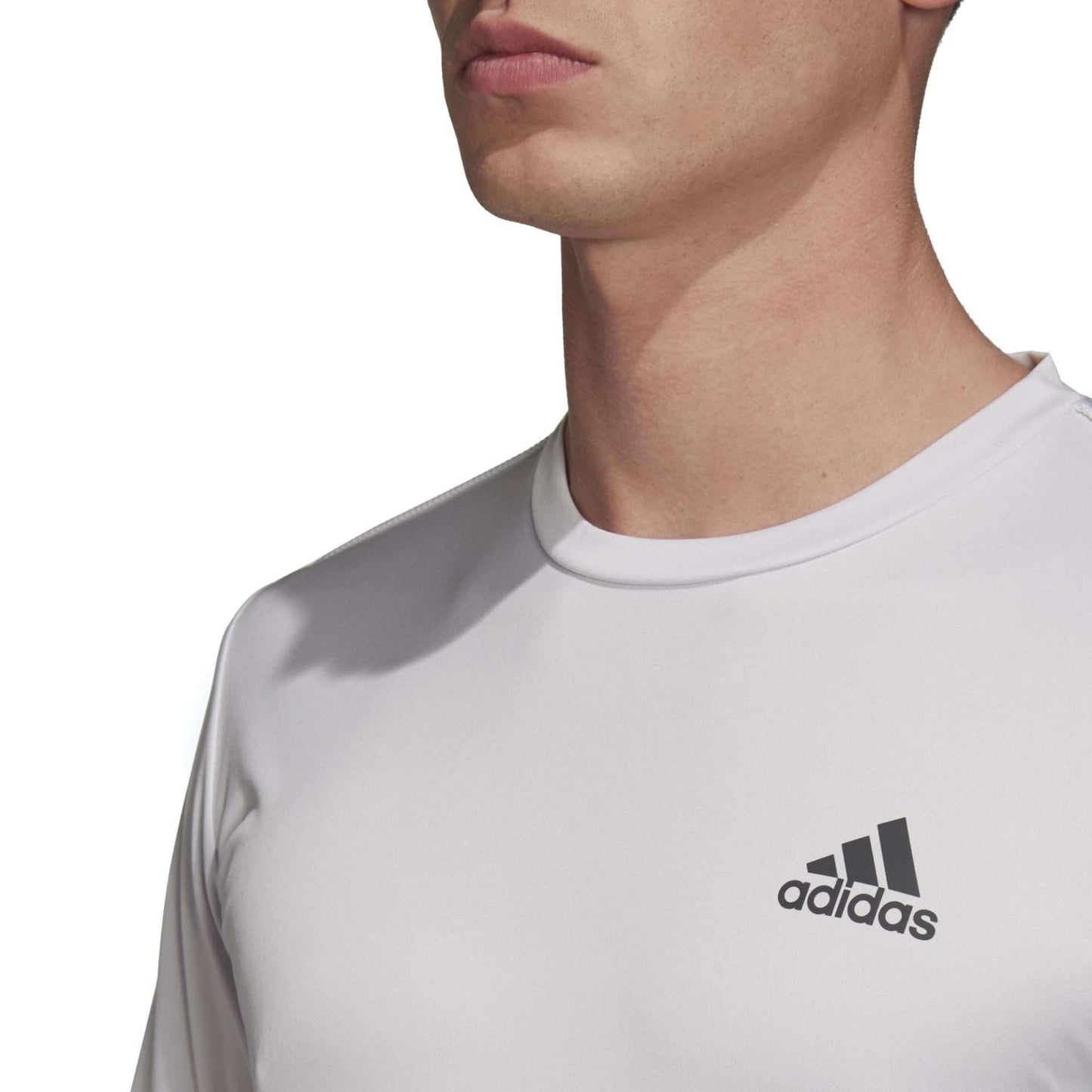 adidas Men's Tennis Club 3 Stripes T-Shirt