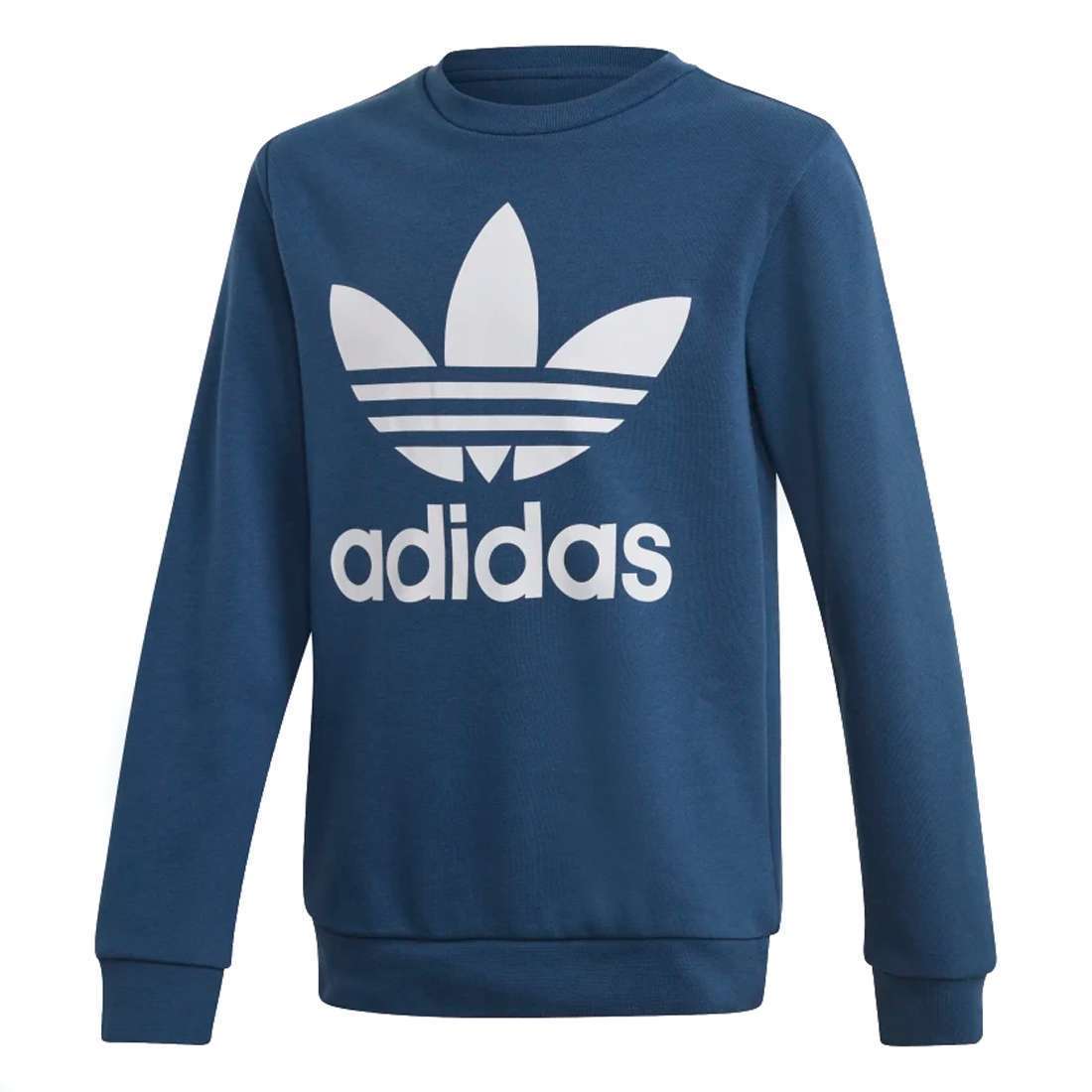 adidas Originals Kids(Youth) Unisex Trefoil Crew Sweatshirt