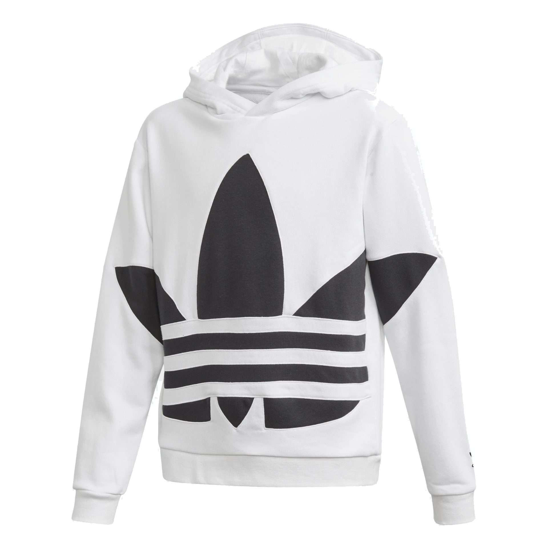 ★★送料無料★★adidas Originals LARGE TREFOIL SWEATSHIRT adidas Originals Sweatshirt Trefoil - Black/White Kids