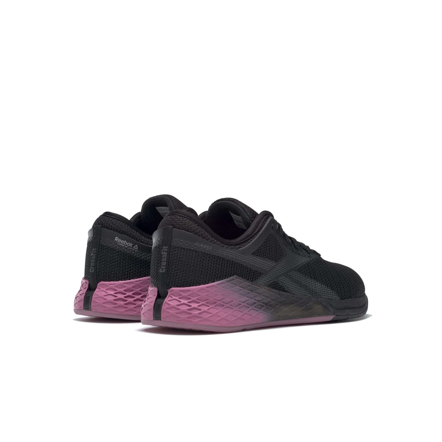 Reebok Men's Nano 9 Training Shoes,FU7561,Black/Cold Grey/Pink
