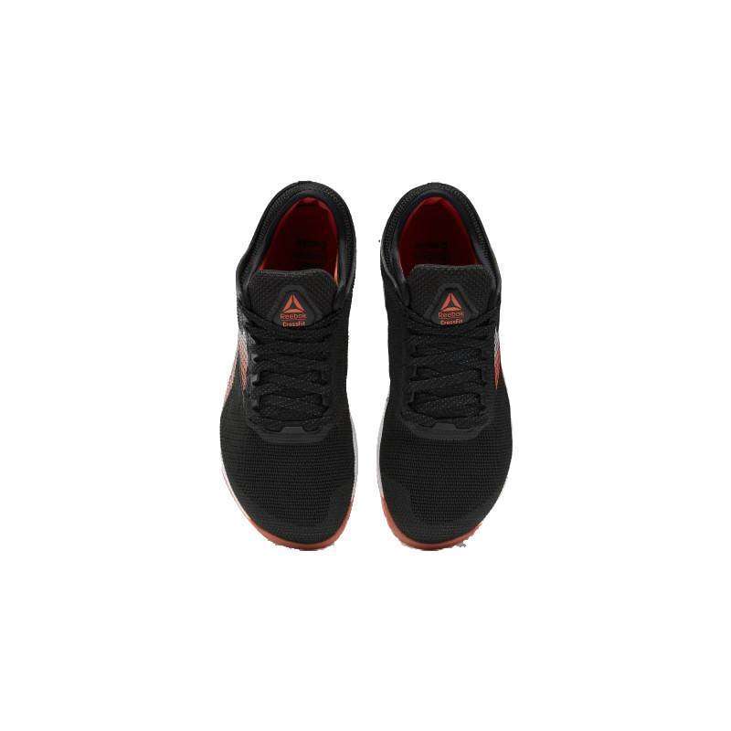 Reebok Men's Nano 9 Training Shoes,FV5909,Black/White/Vivid Orange