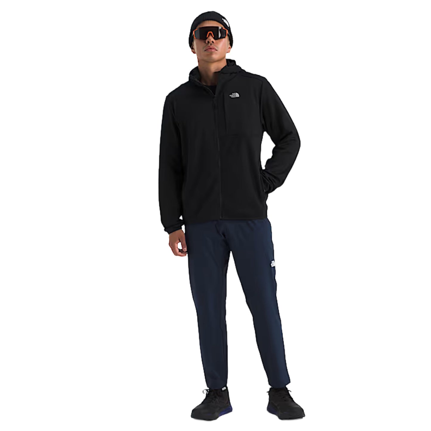 The North Face Performance Fleece Full-Zip Hoodie - Black