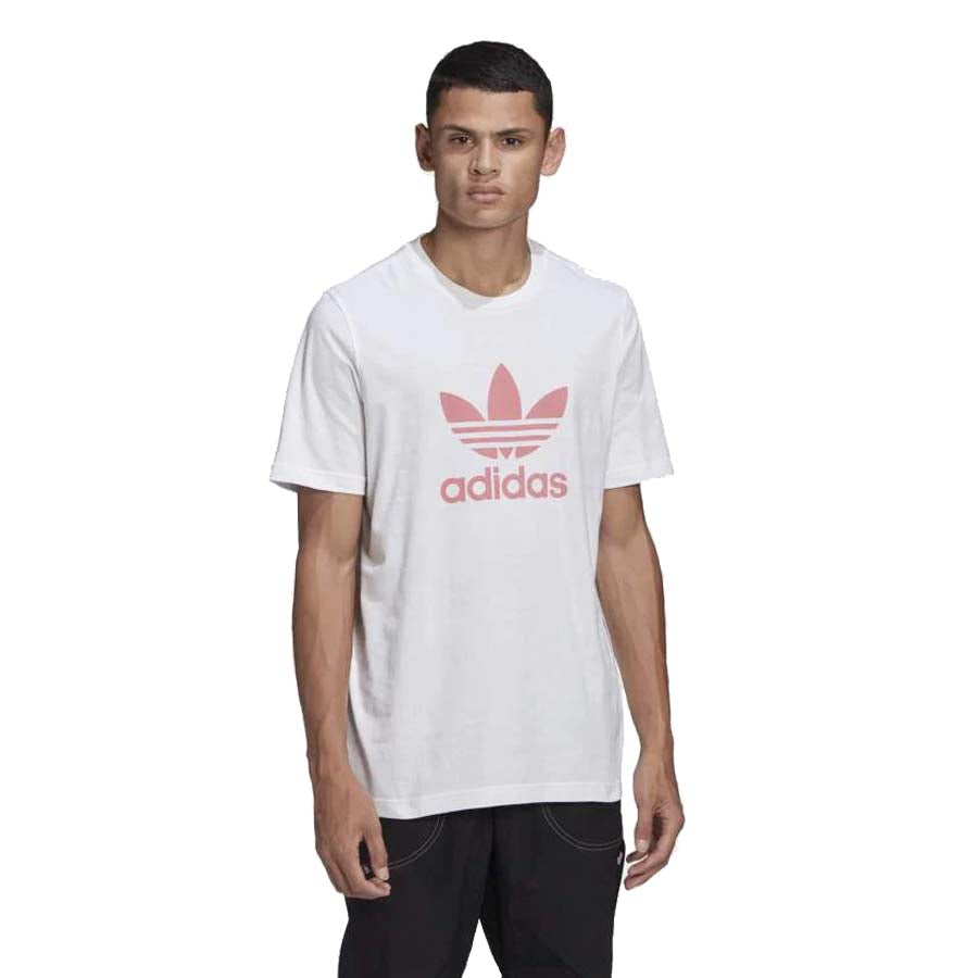 adidas Originals Men's Trefoil T-Shirt with a bold logo design, crafted from soft cotton for everyday comfort and style.