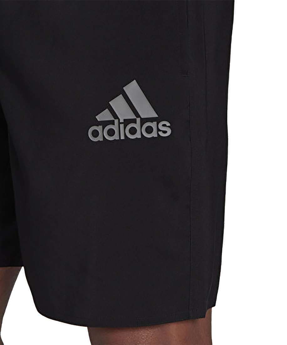 adidas Men's Solid Classic Length Swim Short , GQ1090, Black/Grey Three