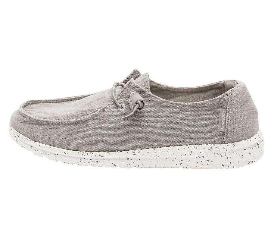 Hey Dude Women's Wendy shoes - Grey 121413000