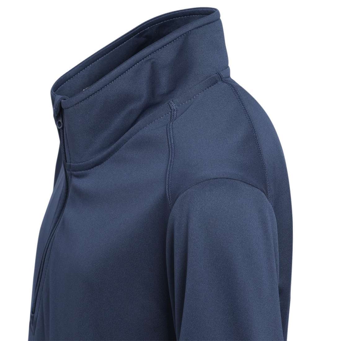 adidas Boy's Golf HEATHER QUARTER ZIP PULLOVER