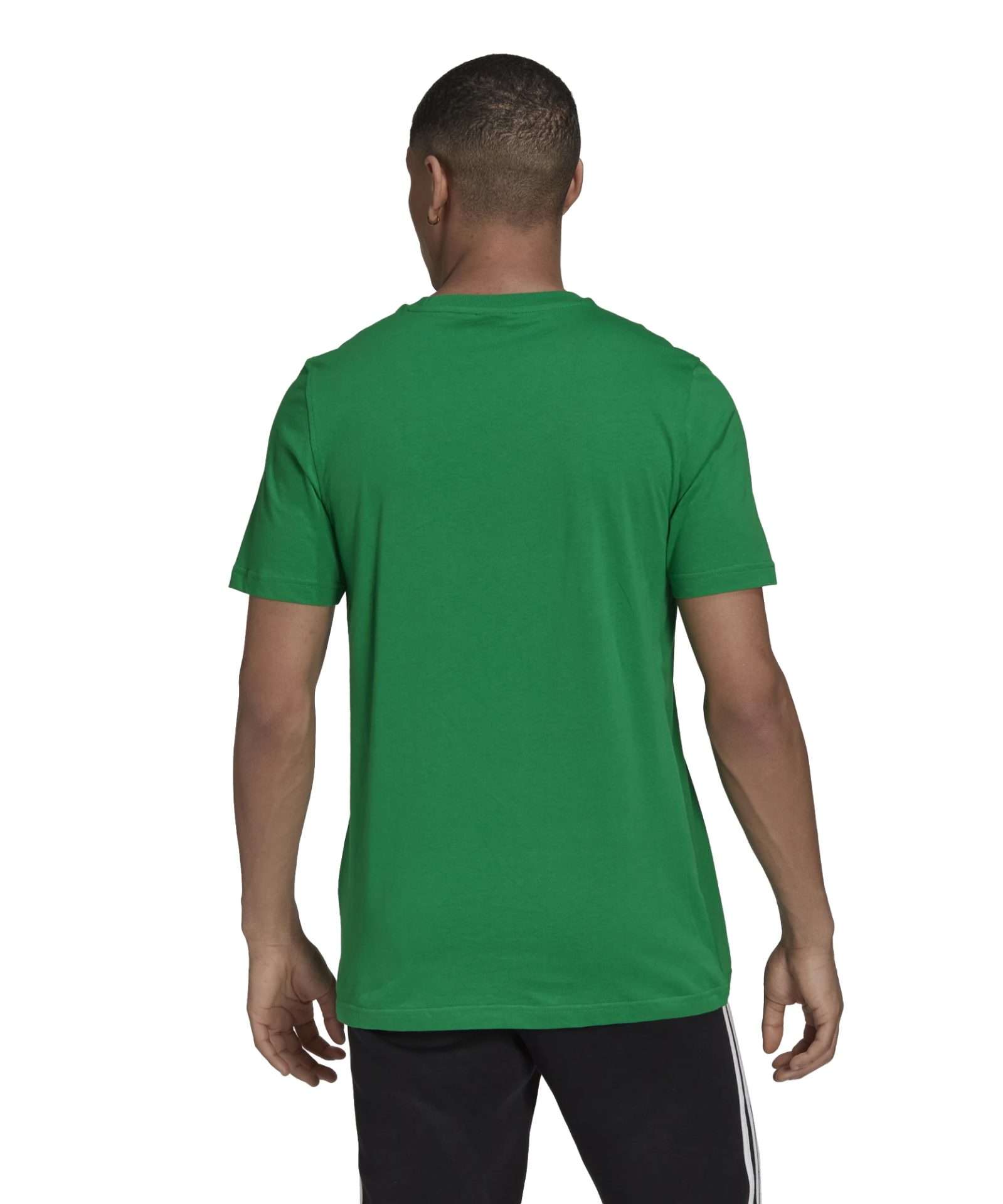 adidas Originals Men's Trefoil T-Shirt, H06639, Green/White