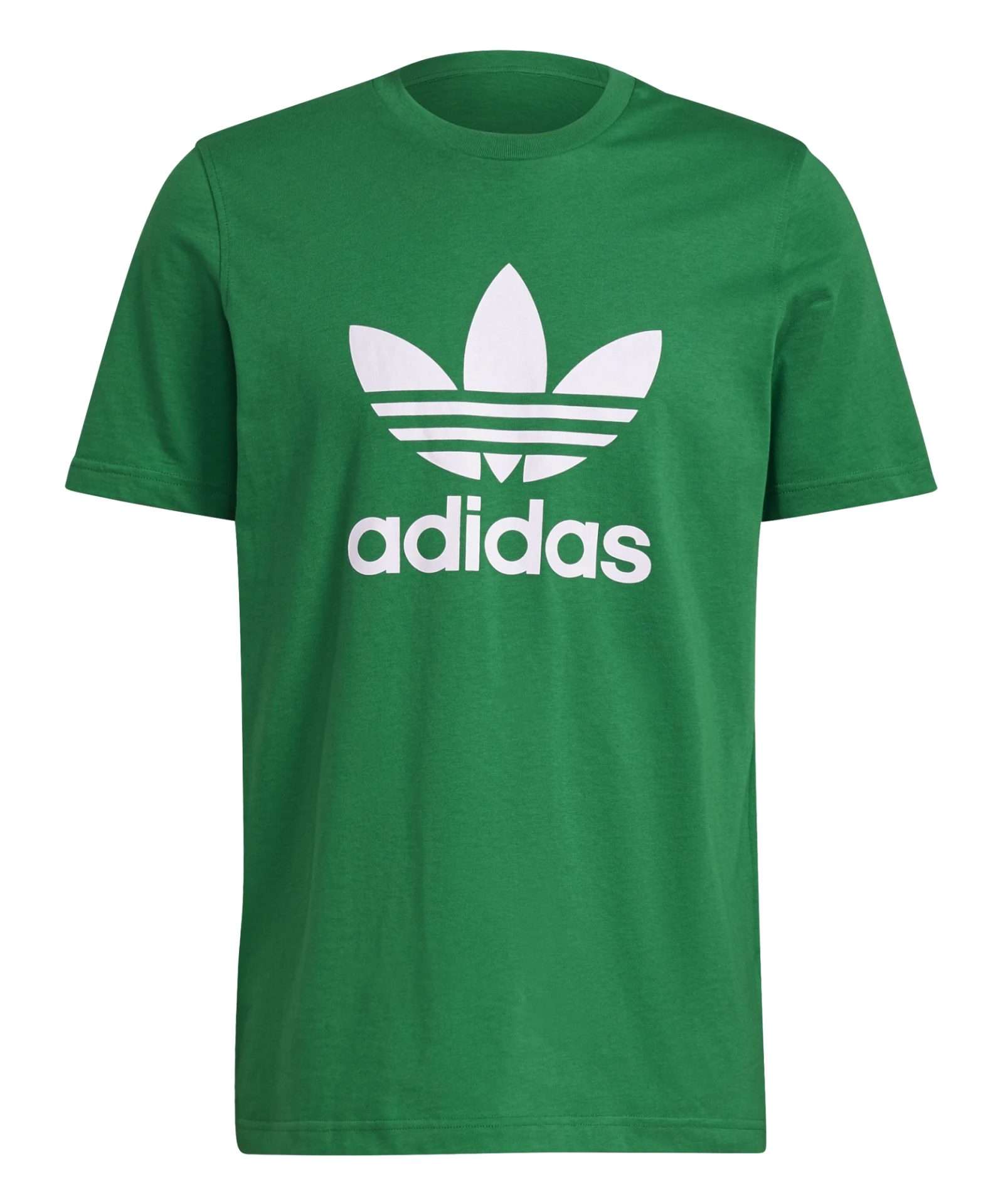adidas Originals Men's Trefoil T-Shirt, H06639, Green/White
