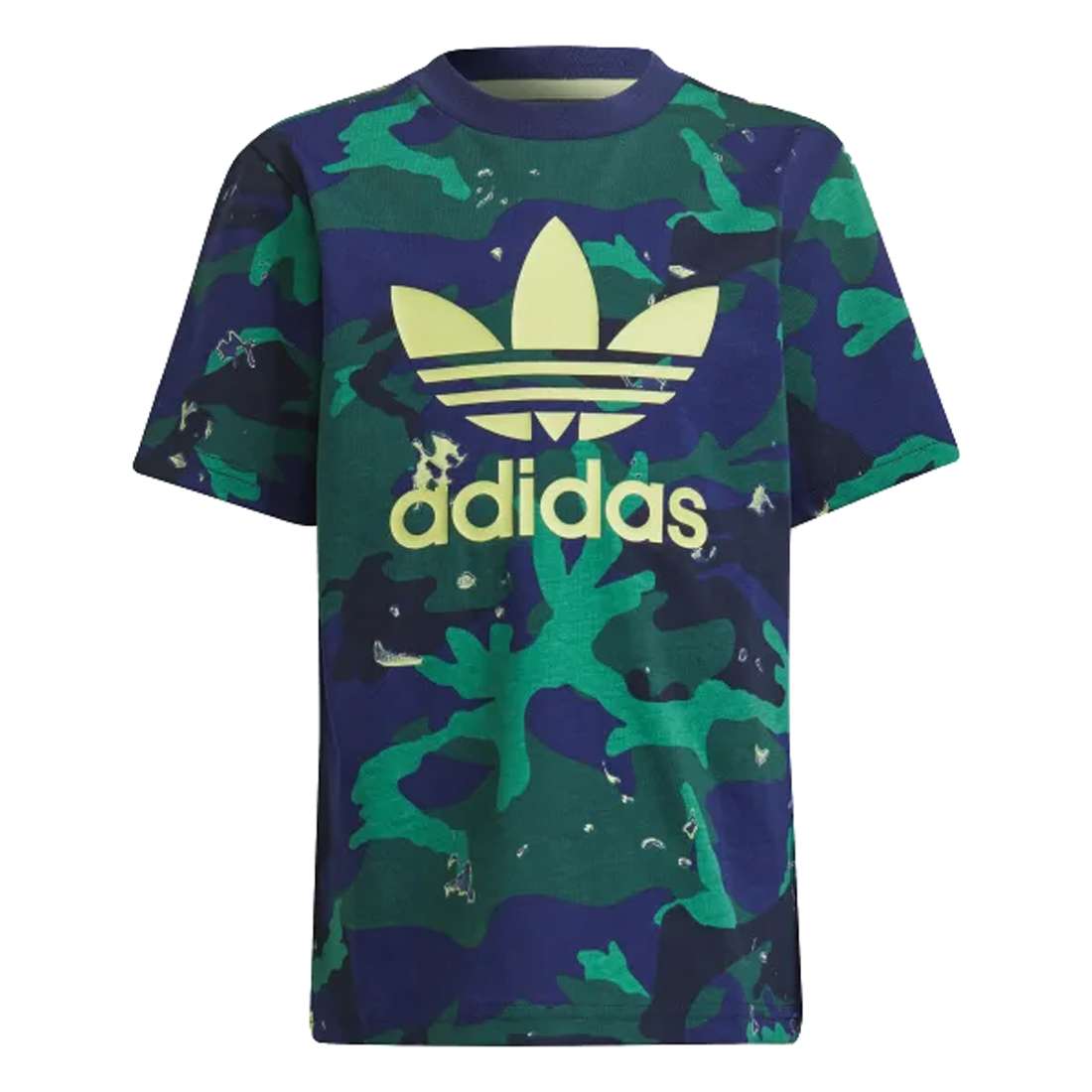 Stylish and comfortable adidas Originals Boys' Big Pack Camo Print Short Tee Set