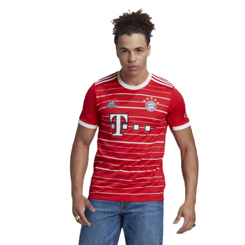 adidas Men's FC Bayern 22/23 Home Jersey #H39900