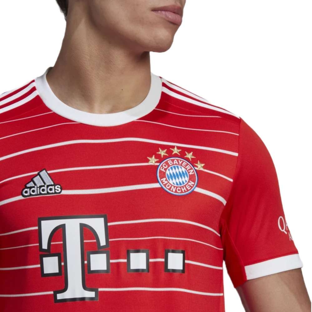 adidas Men's FC Bayern 22/23 Home Jersey #H39900